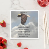 SERVIETTE EN PAPIER AILES COMME LES AIGUILLES (En situation)