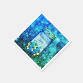 Serviette En Papier Aimant lugubre à mâchoire (Coin)