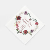 Serviette En Papier Aimer et rire (Coin)