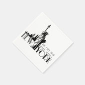 Serviette En Papier Aimer New York (Coin)