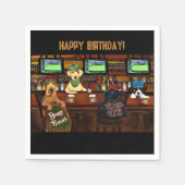 Serviette En Papier AIREDALE & AMIS Poster (Devant)