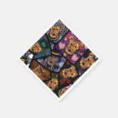 SERVIETTE EN PAPIER AIREDALE TERRIER (Coin)