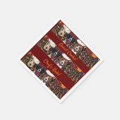 Serviette En Papier Airedale Terrier (Coin)