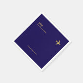 Serviette En Papier Airplane Airline Aviation Pilot Party (Coin)