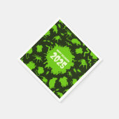 Serviette En Papier Ajouter L'Année Joyeuse Halloween Déplaisantes Cra (Coin)