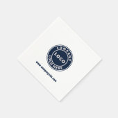 Serviette En Papier Ajouter un logo d'entreprise Événement annuel d'en (Coin)