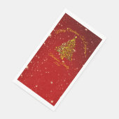 Serviette En Papier Ajouter un nom Jeu de correspondances Noël Arbre r (Coin)