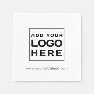 Serviette En Papier Ajouter un papier Coworkers de logo de marque comm