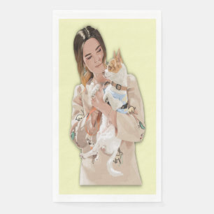 Serviette En Papier Ajouter une photo personnalisée