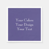 Serviette En Papier Ajouter votre design - Créez votre propre (Devant)