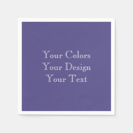 Serviette En Papier Ajouter votre design - Créez votre propre (Devant)
