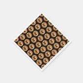 Serviette En Papier Ajouter votre entreprise Business Custom Gold Logo (Coin)