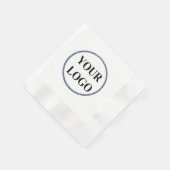 SERVIETTE EN PAPIER AJOUTER VOTRE LOGO ICI NAPKINS (Coin)