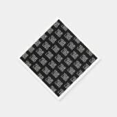 Serviette En Papier Ajouter votre logo Répéter Motif Modèle modifiable (Coin)
