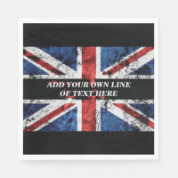 Ajouter votre texte sur le drapeau anglais Jeu d'o