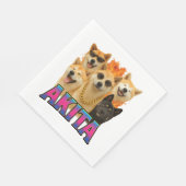 Serviette En Papier Akita (Coin)