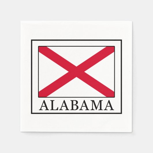 Serviette En Papier Alabama (Devant)