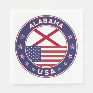 Serviette En Papier Alabama