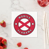 Serviette En Papier Alabama mobile (En situation)