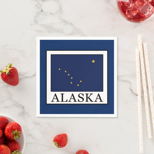 Serviette En Papier Alaska (En situation)