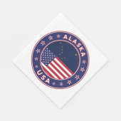 Serviette En Papier Alaska (Coin)