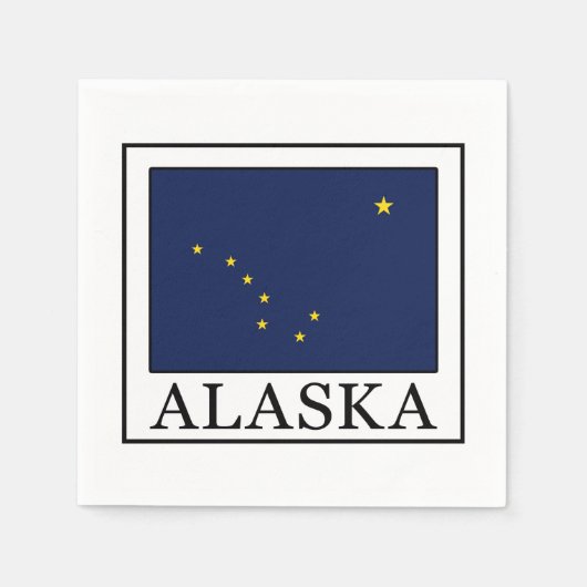 Serviette En Papier Alaska (Devant)