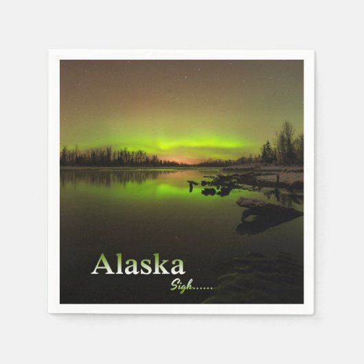 Serviette En Papier Alaska Sigh.... (Devant)