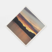 Serviette En Papier Alaskan Sunset I Belle photographie Alaska (Coin)
