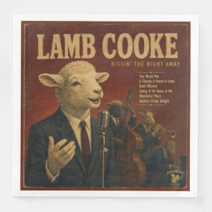 Serviette En Papier Album Lamb Cooke : une parodie