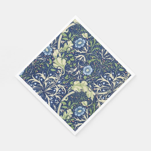 Serviette En Papier Algues (par William Morris) (Coin)
