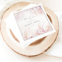 Algues sous-marines | Mariage aquarelle coquillage