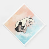 Serviette En Papier Alice (Coin)