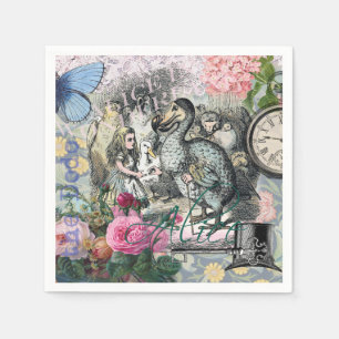 Serviette En Papier Alice au pays des merveilles Dodo Classic