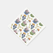 Serviette En Papier Alice au pays des merveilles Motif (Coin)