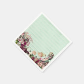 Serviette En Papier Alice au pays des merveilles Tea Party (Coin)