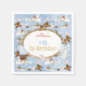 Serviette En Papier Alice au pays des merveilles Thème (Devant)