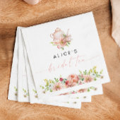 Serviette En Papier ALICE Fardée Floral Mariage Thé Party Brunch Showe