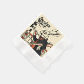 Serviette En Papier Alice White Rabbit Classic Wonderland (Coin)