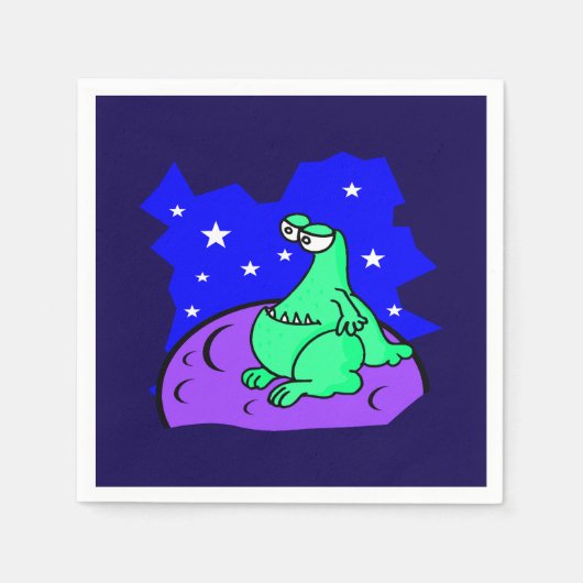 Serviette En Papier Alien (Devant)