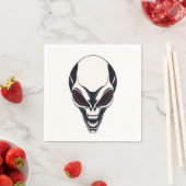 Serviette En Papier Alien (En situation)