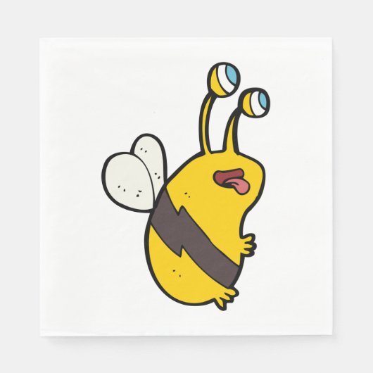 Serviette En Papier Alien Bee (Devant)