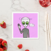 Serviette En Papier Alien courtois Thunder_Cove (En situation)