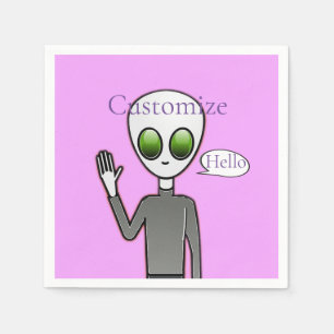 Serviette En Papier Alien courtois Thunder_Cove