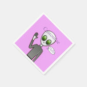 Serviette En Papier Alien courtois Thunder_Cove (Coin)