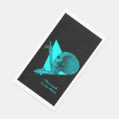 Serviette En Papier Alien gris, la vérité est là (Coin)