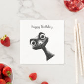 Serviette En Papier Alien Rencontrer Napkins (En situation)