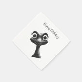 Serviette En Papier Alien Rencontrer Napkins (Coin)