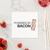 Serviette En Papier Alimenté par Bacon (En situation)