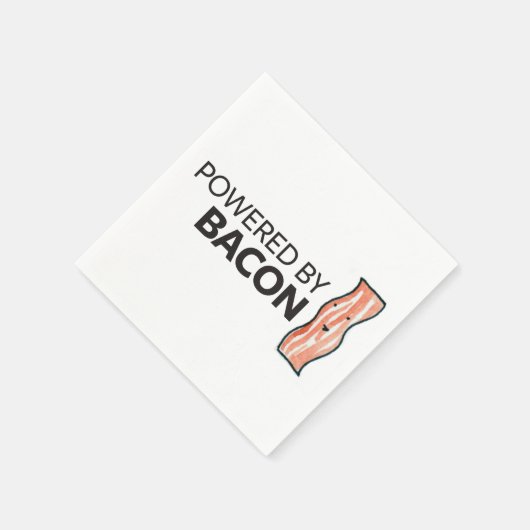 Serviette En Papier Alimenté par Bacon (Coin)