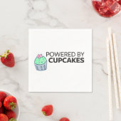 Serviette En Papier Alimenté par des petits gâteaux (En situation)